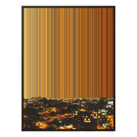 36×32" Framed Canvas - Brown Frame variant