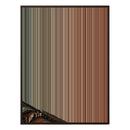 36×32" Framed Canvas - Brown Frame variant