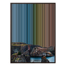 36×32" Framed Canvas - Brown Frame variant