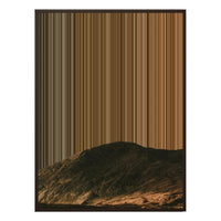 36×32" Framed Canvas - Brown Frame variant