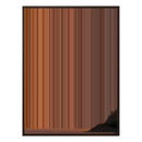 36×32" Framed Canvas - Brown Frame variant