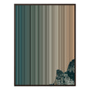 36×32" Framed Canvas - Brown Frame variant