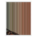 36×32" Framed Canvas - White Frame variant