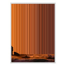 36×32" Framed Canvas - White Frame variant