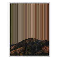 36×32" Framed Canvas - White Frame variant