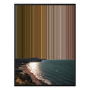 38×38" Framed Canvas - Black Frame variant