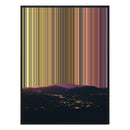 38×38" Framed Canvas - Black Frame variant