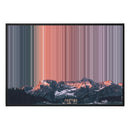 40×28" Framed Canvas - Black Frame variant