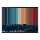 40×28" Framed Canvas - Brown Frame variant