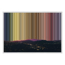 40×28" Framed Canvas - White Frame variant