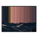 Ingelijst canvas, 40×30", zwarte lijst