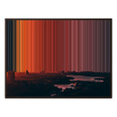 40×30" Framed Canvas - Brown Frame variant