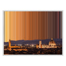 Lienzo con marco clásico, 40×30", marco blanco