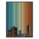 30×40" Ornate Framed Canvas - Black Frame variant