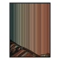 30×40" Ornate Framed Canvas - Black Frame variant