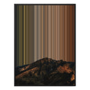 30×40" Ornate Framed Canvas - Black Frame variant