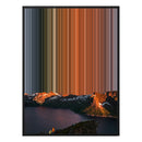 30×40" Ornate Framed Canvas - Black Frame variant