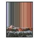 30×40" Ornate Framed Canvas - Black Frame variant