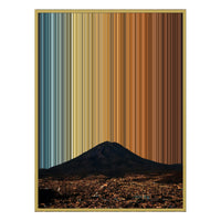 30×40" Ornate Framed Canvas - Gold Frame variant