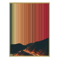 30×40" Ornate Framed Canvas - Gold Frame variant