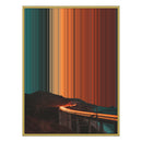 30×40" Ornate Framed Canvas - Gold Frame variant