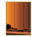 30×40" Ornate Framed Canvas - Gold Frame variant