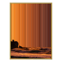 30×40" Ornate Framed Canvas - Gold Frame variant