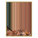 30×40" Ornate Framed Canvas - Gold Frame variant