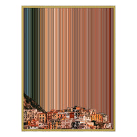 30×40" Ornate Framed Canvas - Gold Frame variant