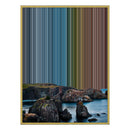 30×40" Ornate Framed Canvas - Gold Frame variant