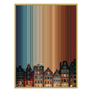 30×40" Ornate Framed Canvas - Gold Frame variant