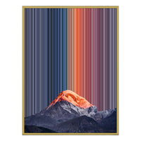 30×40" Ornate Framed Canvas - Gold Frame variant