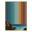 30×40" Ornate Framed Canvas - Gold Frame variant