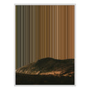 30×40" Ornate Framed Canvas - White Frame variant