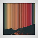 Grimes Canyon - Canvas mockup showing flat artwork detail - Gradienta