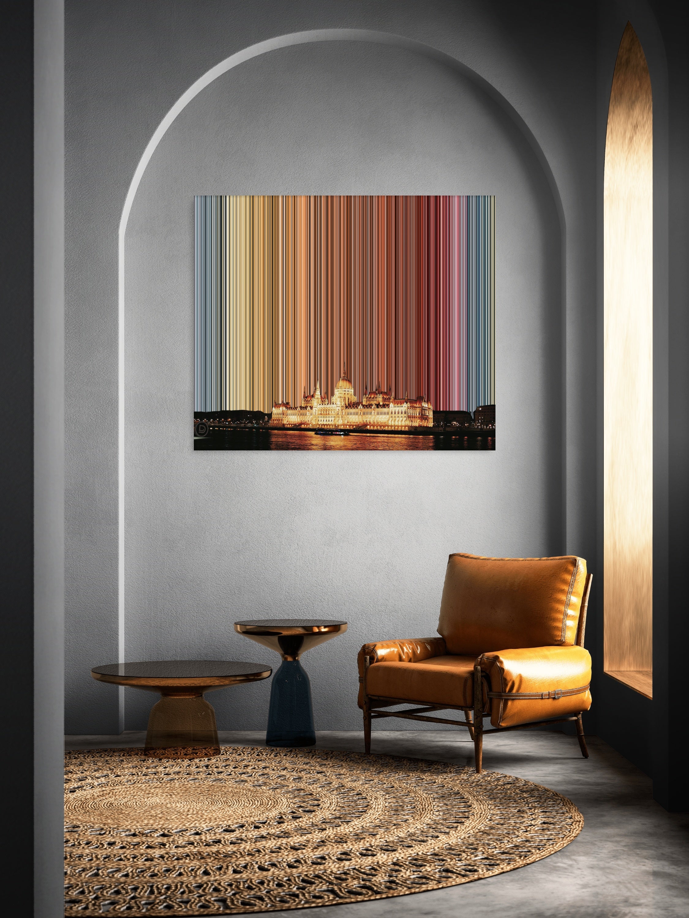 Budapest, Hungary - Lifestyle staging in modern interior - Gradienta