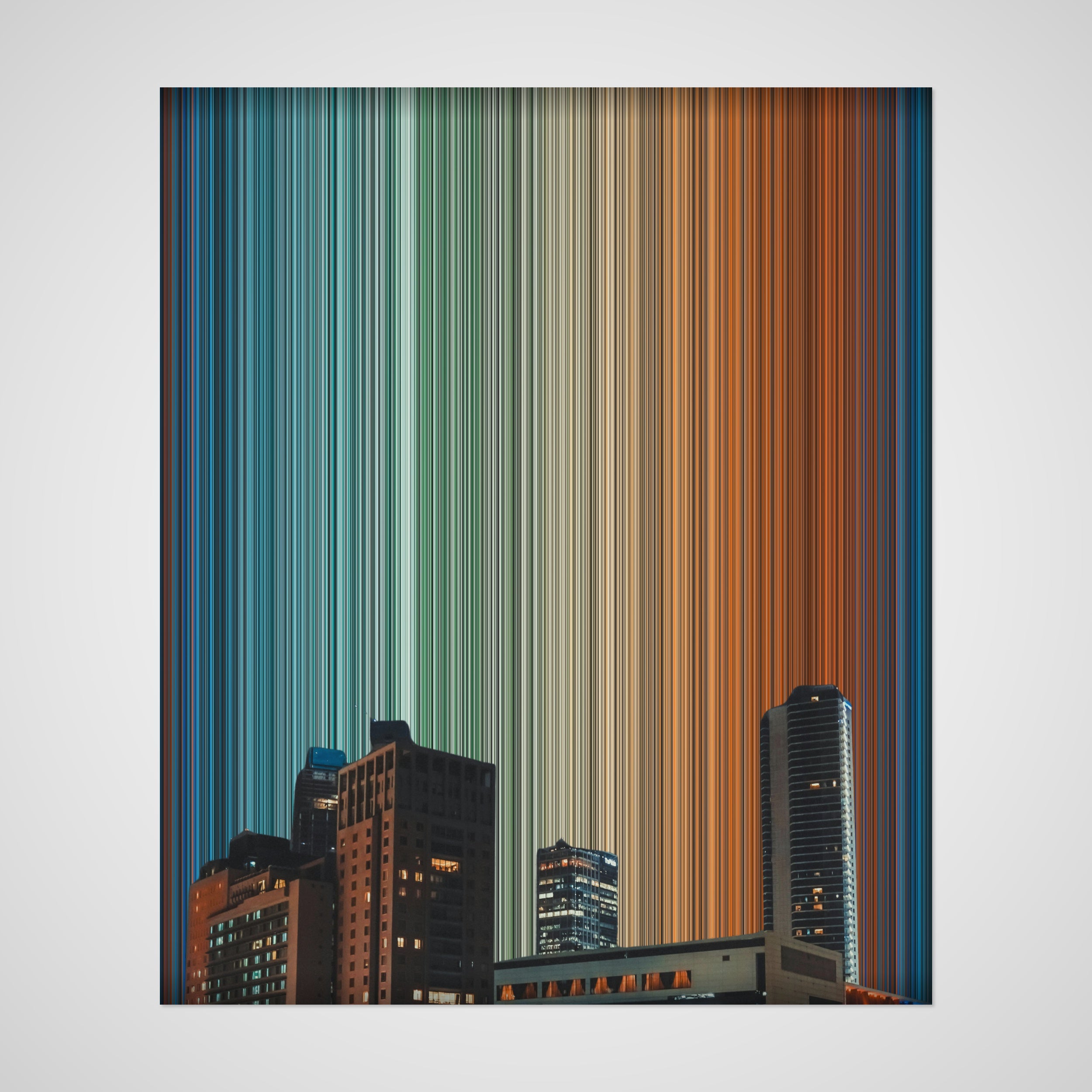 32×38" Stretched Canvas (19mm) variant