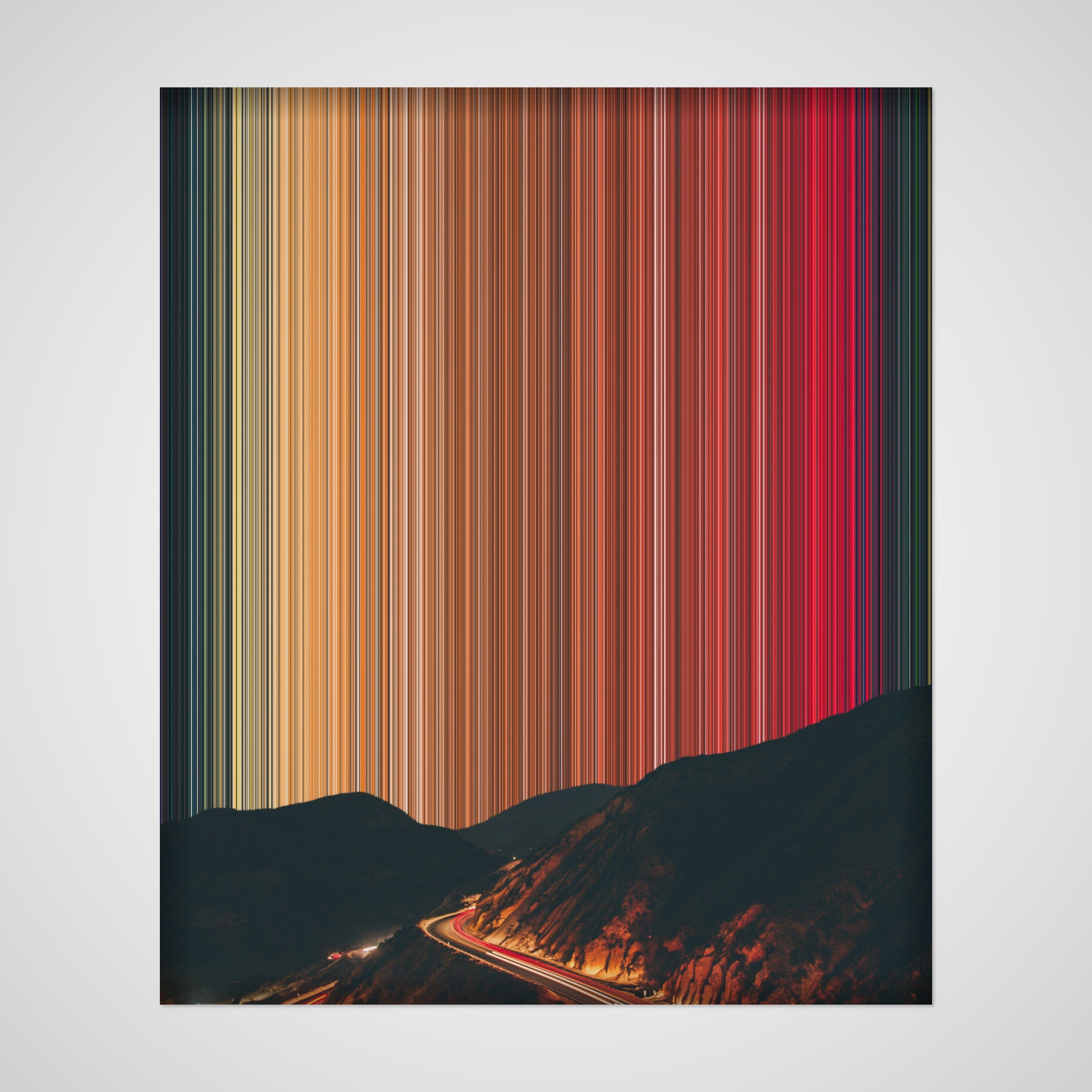 32×38" Stretched Canvas (19mm) variant