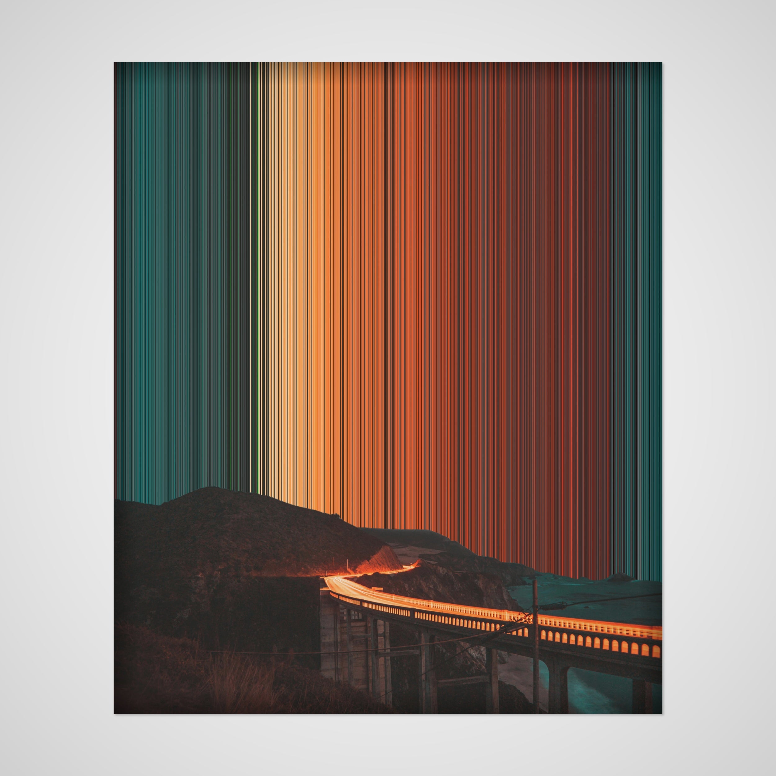 32×38" Stretched Canvas (19mm) variant