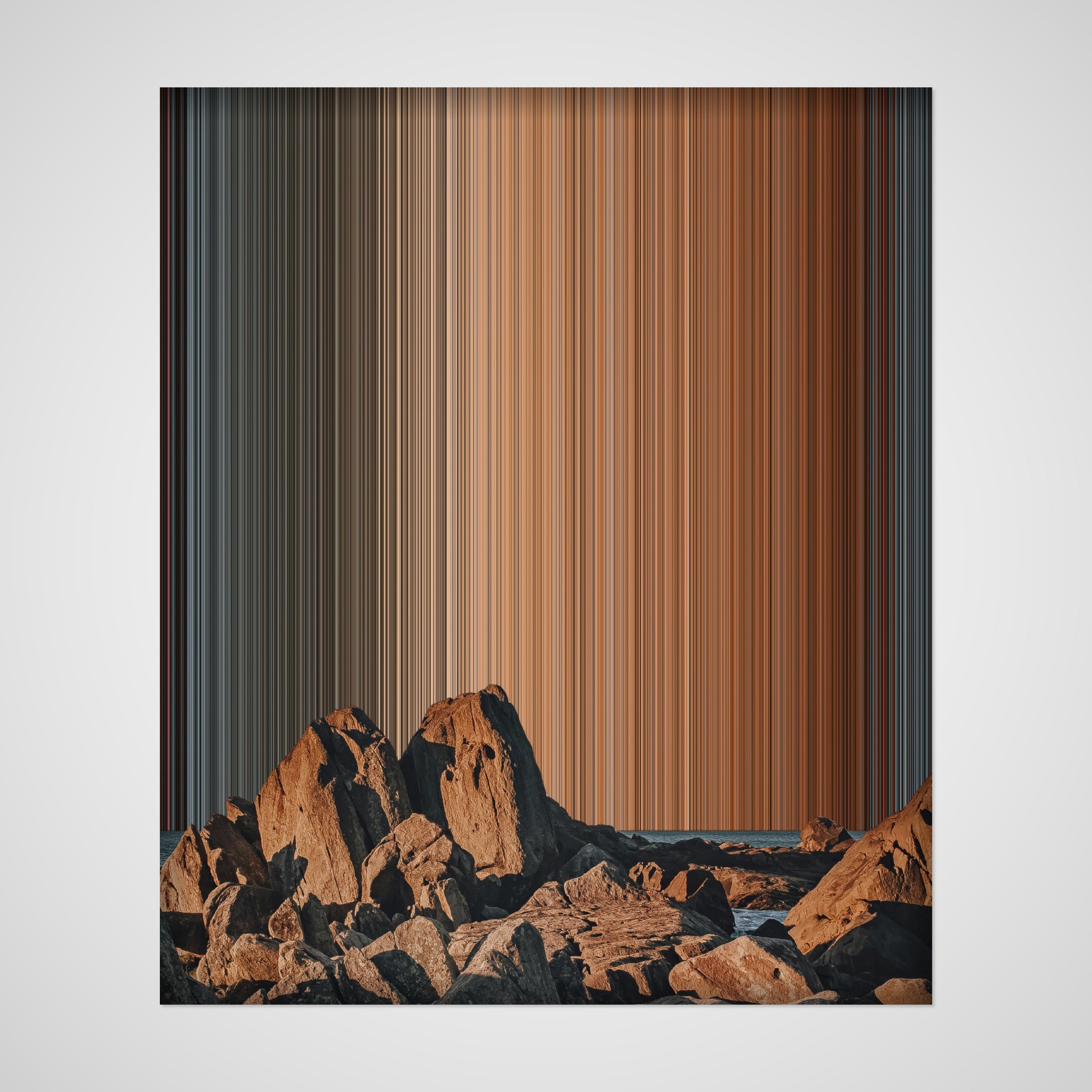 32×38" Stretched Canvas (19mm) variant