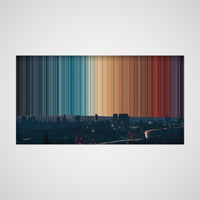 34×18" Stretched Canvas (19mm) variant