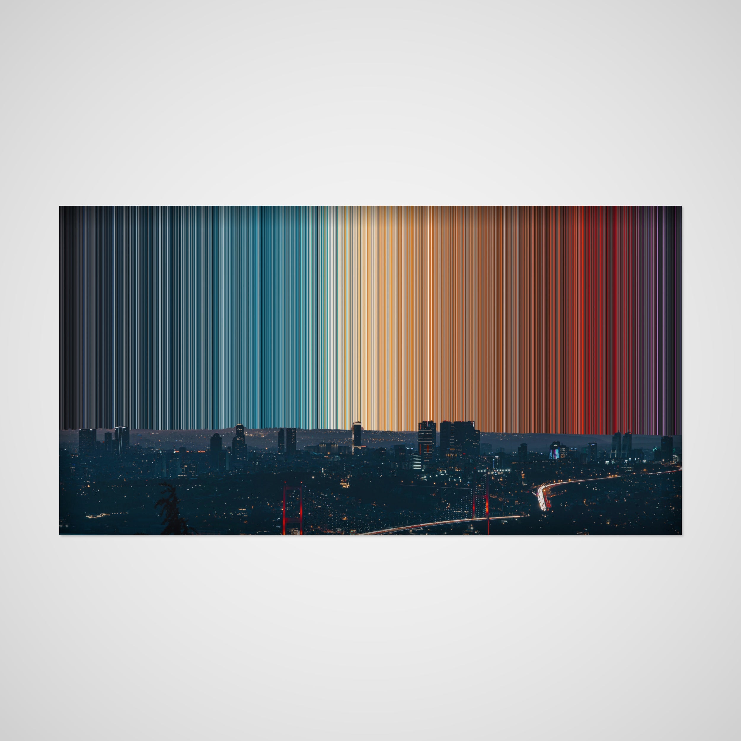 34×18" Stretched Canvas (19mm) variant