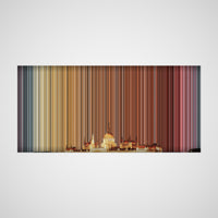 38×18" Stretched Canvas (19mm) variant