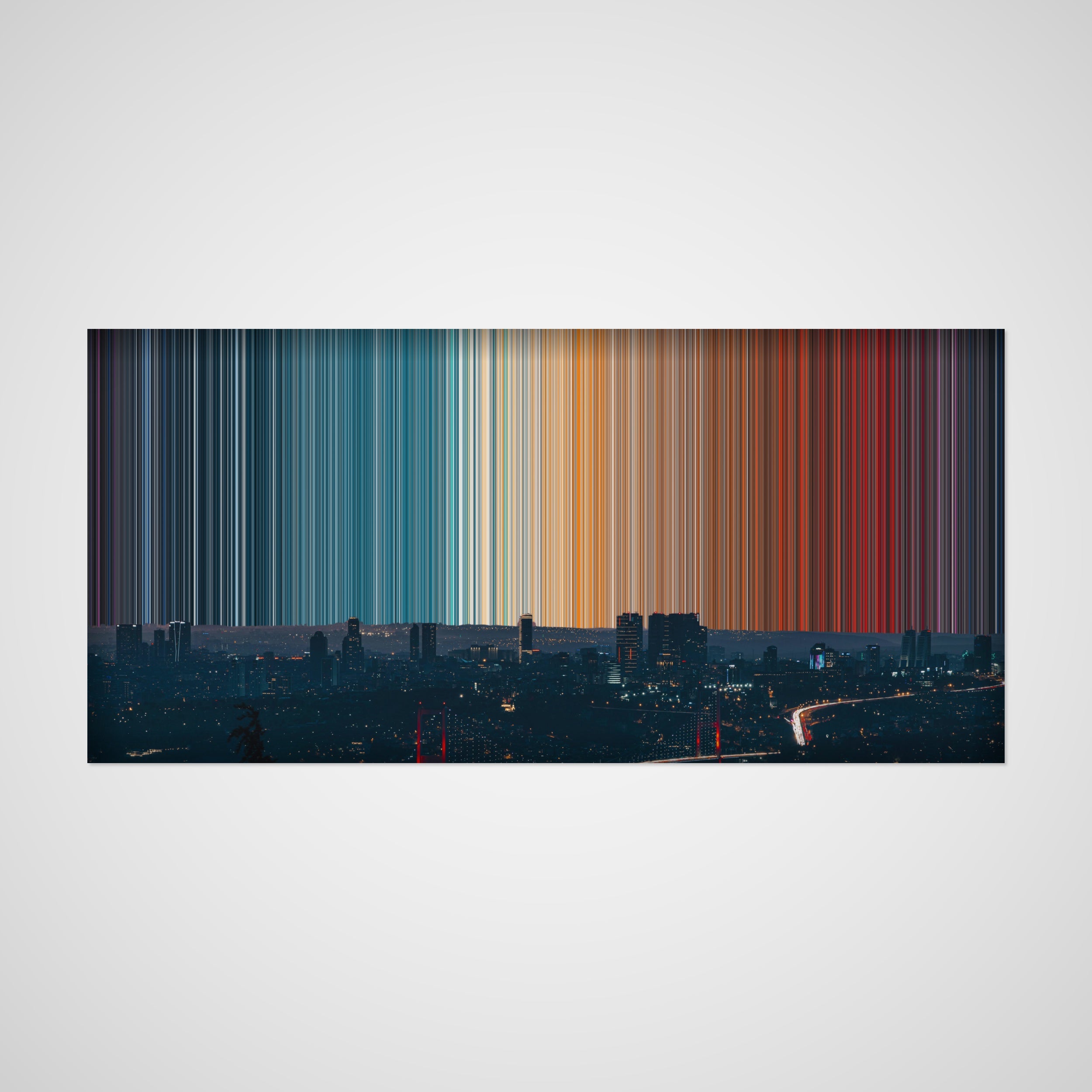 38×18" Stretched Canvas (19mm) variant