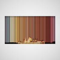 40×22" Stretched Canvas (19mm) variant