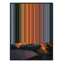 12×20" Metallic Float Frame Canvas - Black Frame variant