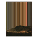 12×20" Metallic Float Frame Canvas - Brown Frame variant