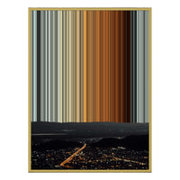 12×20" Metallic Float Frame Canvas - Gold Frame variant