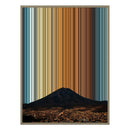 12×20" Metallic Float Frame Canvas - Natural Frame variant