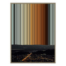 12×20" Metallic Float Frame Canvas - Natural Frame variant